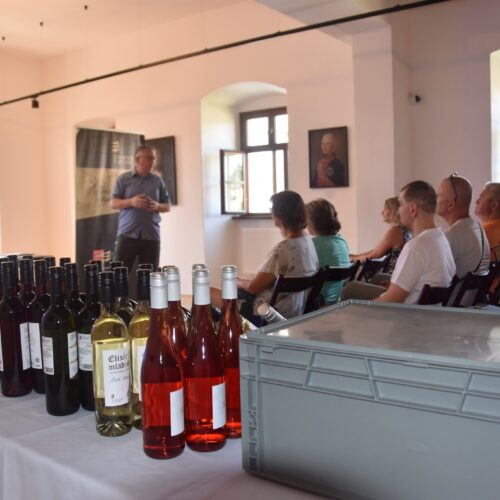 Na Draškovičovom kaštieli sa degustovalo kvalitné čachtické vínko