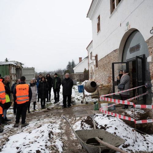 Pokračuje obnova Draškovičovho kaštieľa