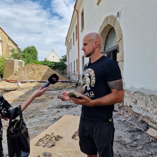 Draškovičov kaštieľ sa stal náleziskom archeologických artefaktov