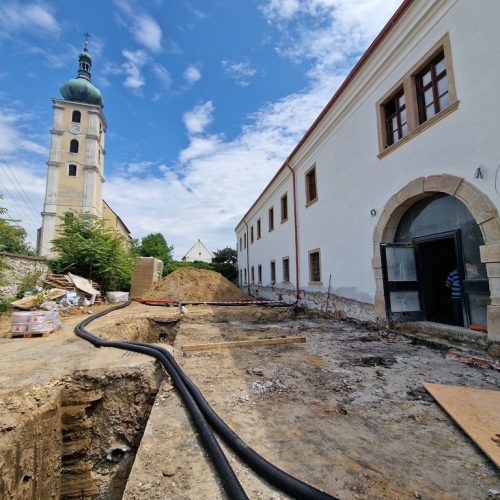 Draškovičov kaštieľ sa stal náleziskom archeologických artefaktov